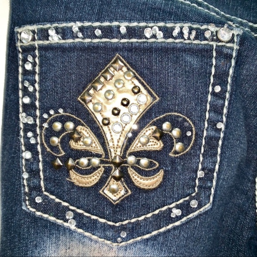 🖤 Red Rivet Trinity Jeans - Picture 7 of 8
